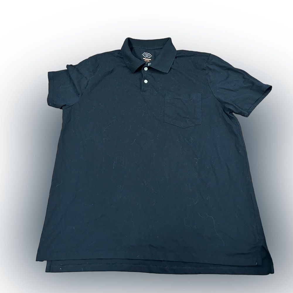 St. John’s Bay Black Polo Shirt